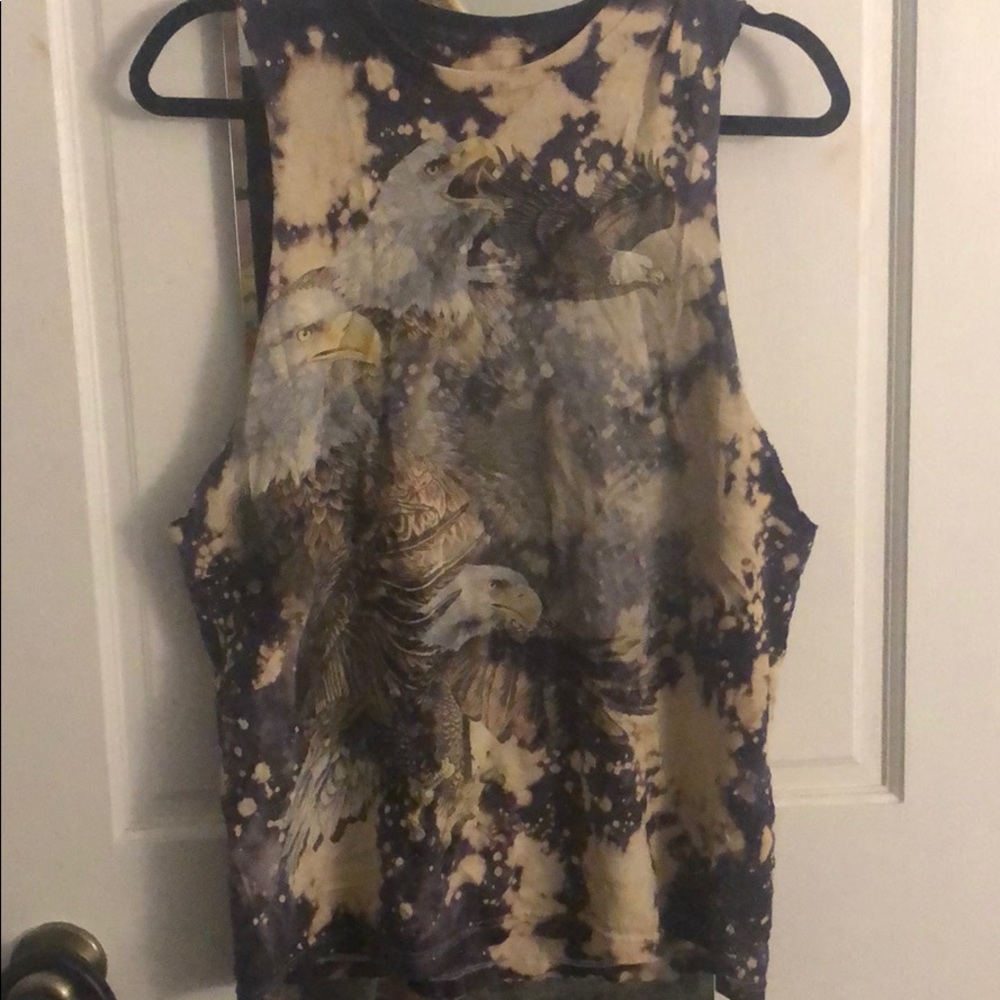 First of a kind LF ACID WASH MUSCLE TANK